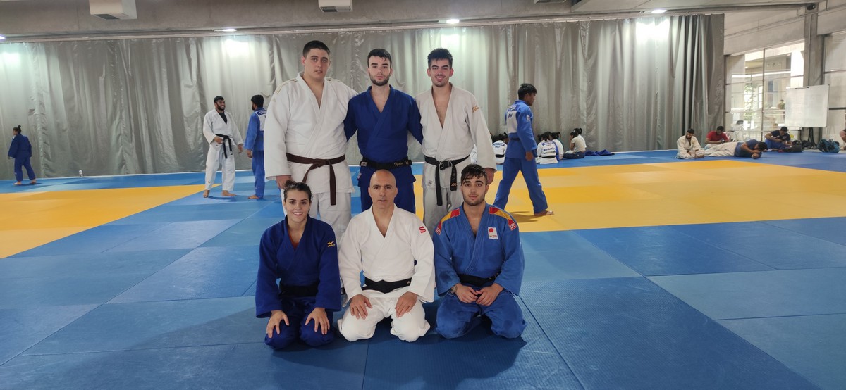 6 Navarros participaron en la Training Camp Judo Madrid.  17-06-22